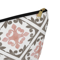 Porto Tile Accessory Pouch w T-bottom in Pink